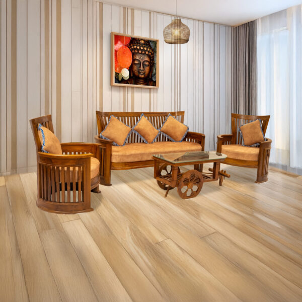 3+1+1 Solid Wood Sofa Set