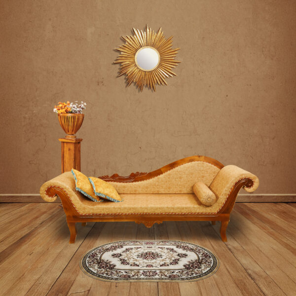 Solid Teakwood Diwan Cot 02